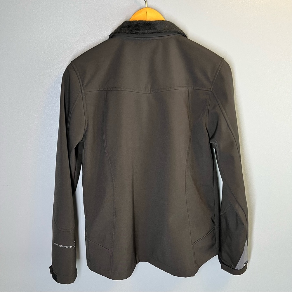 Free Country Solid Black Winter Jacket - image 2